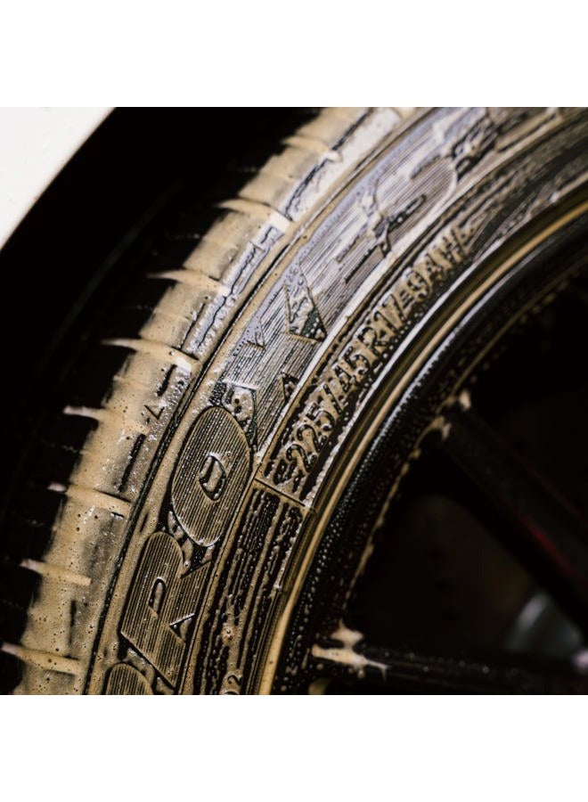 Gyeon Quartz Q²M TireCleaner 1000ml - Tire and Rubber Cleaner - Remove Old Tire Shine and Dressings Easily - Deep Clean Tires and Rubber - Safe on All Wheel and Tire Finishes - Image 5