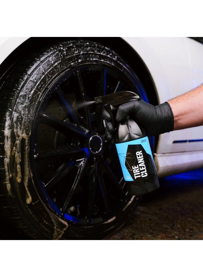 Gyeon Quartz Q²M TireCleaner 1000ml - Tire and Rubber Cleaner - Remove Old Tire Shine and Dressings Easily - Deep Clean Tires and Rubber - Safe on All Wheel and Tire Finishes - Image 4