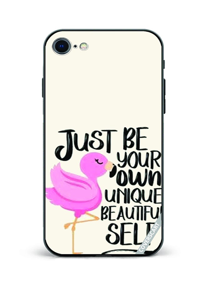 Protective Case Cover For Apple iPhone SE 2020 Just Be Your Own Design Multicolour