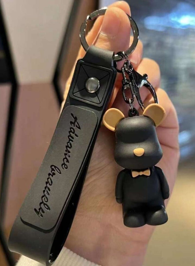 ميدالية مفاتيح على شكل دب