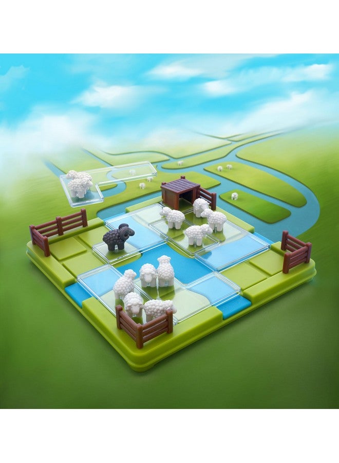 SmartGames لعبة سمارت جيمز عد الأغنام (بدون النوم!) - لعبة منطقية مناسبة للسفر مع 60 تحديًا للأعمار من 7 - بالغين - Image 5