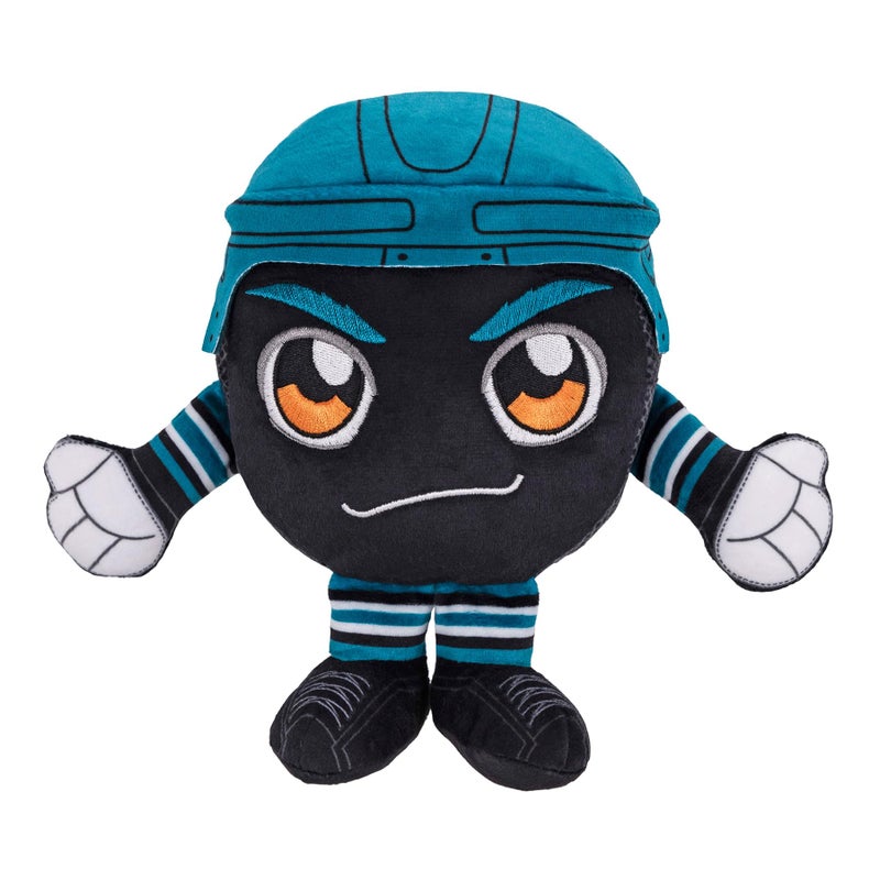 Bleacher Creatures San Jose Sharks 8 NHL Kuricha Hockey Puck Sitting Plush Soft Chibi Inspired Plush - Image 3