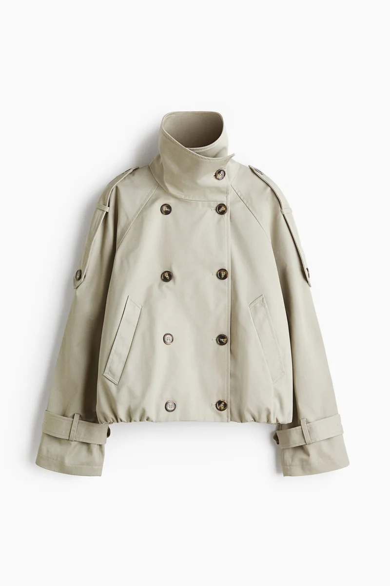 H&M  Short trench coat for Women | Best Price UAE