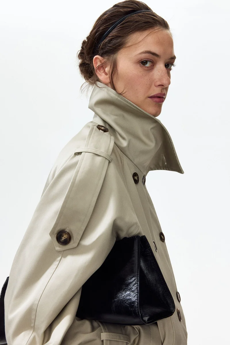 H&M  Short trench coat for Women | Best Price UAE