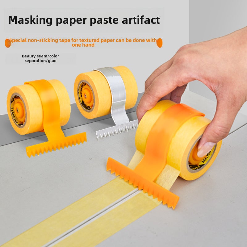 Manual Tape Dispenser - Compact Size, Industrial Durability, Precise Control - Versatile Tape Tool for Home, Construction Site and DIY Projects - Image 4