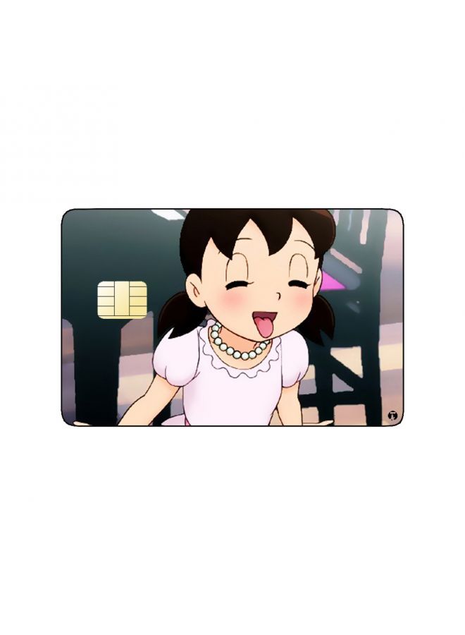 RKN PRINTED BANK CARD STICKER Shizuka From Doraemon Anime - Image 2