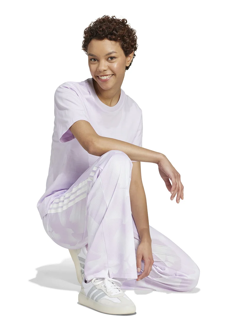 Adidas Tiro Cut 3 Stripe Mesh Wide Leg Pants