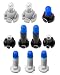 Demfec 10 PCS Blue Climate Control Bulbs Compatible with Toyota 4Runner 20032009 Replace 9001009015 9001009016 9001009017 9001009018 9001009019 - Image 2