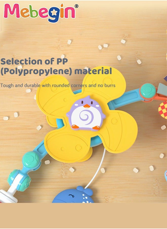 MEBEGIN - Baby Stroller Arch Toy Baby Educational Cart Pendant Hanging Toys For 0-1 Years Old Activity Arch With Fascinating Toys Stimulates Baby’s Senses And Motor Skills Development - Image 1