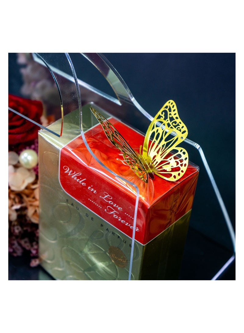 Sofia Nature Acrylic Bag,Infinity Preserve Flower-AlRasasi Perfume - Image 2
