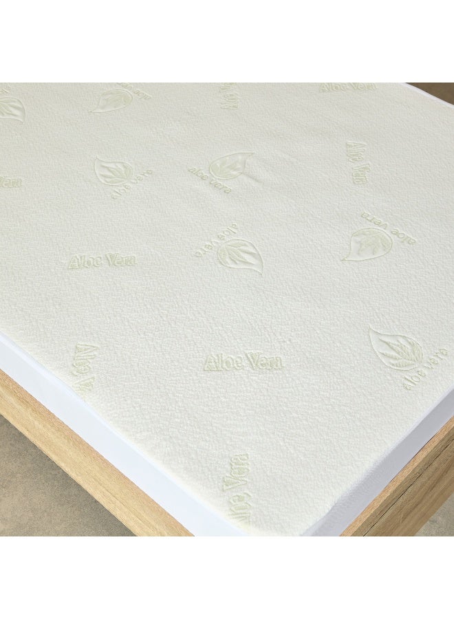 Home Box Aloevera Waterproof Twin Mattress Protector 200 x 33 x 120 cm  - Image 4