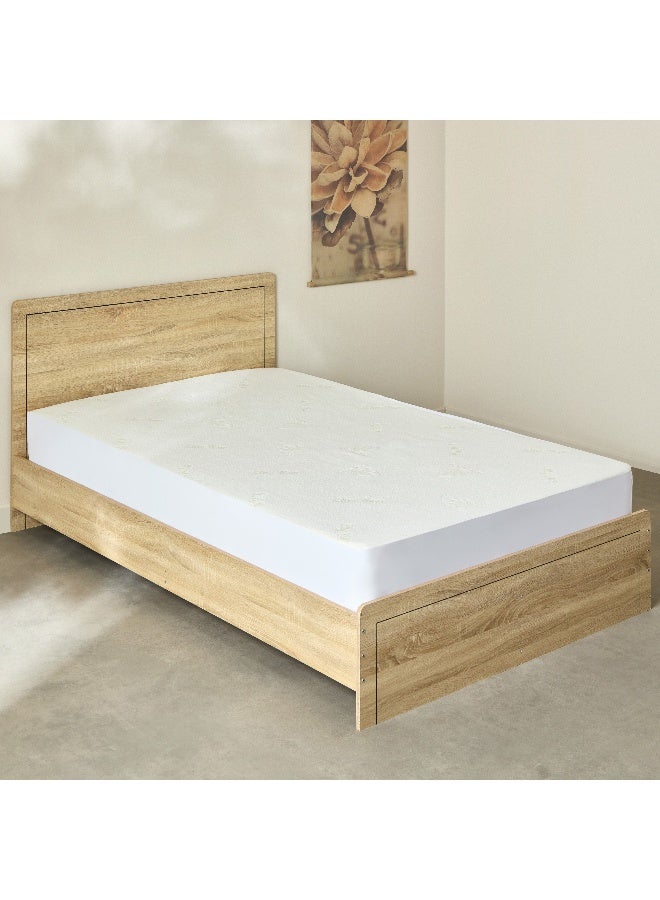 Home Box Aloevera Waterproof Twin Mattress Protector 200 x 33 x 120 cm  - Image 2
