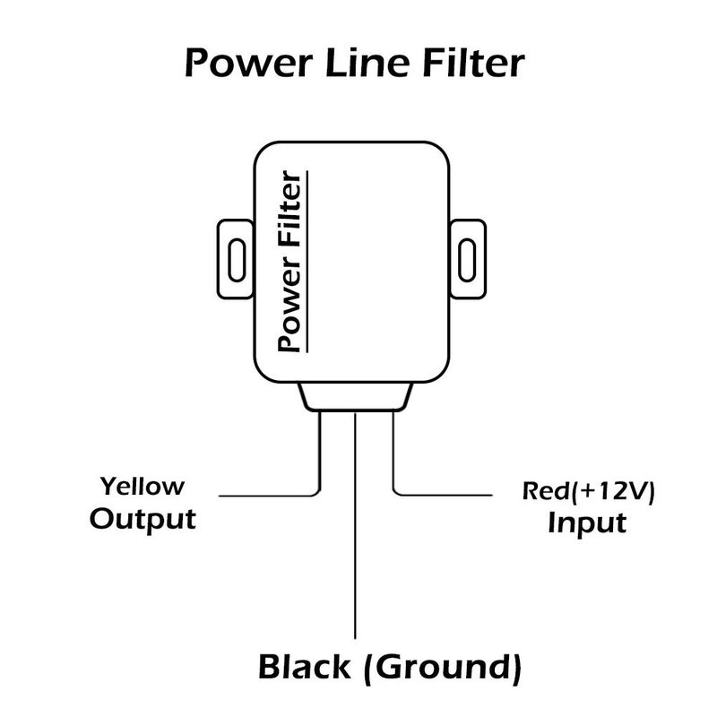 Generic BGoodVision Car Power Filter EMI Noise Ground Loop Isolator Suppressor for Auto Stereo Audio Radio Stereos Amplifier Amp Speaker Equalizer Subwoofer 12V - Image 2