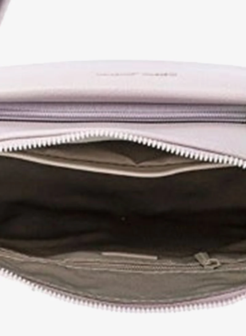 David Jones Snow Lilac David Jones Dual wear bag for all women model CM8228| Crossbody and shoulder bag with external pockets and adjustable strap| Vegan leather spacious everyday handbag for Women | Best Price UAE