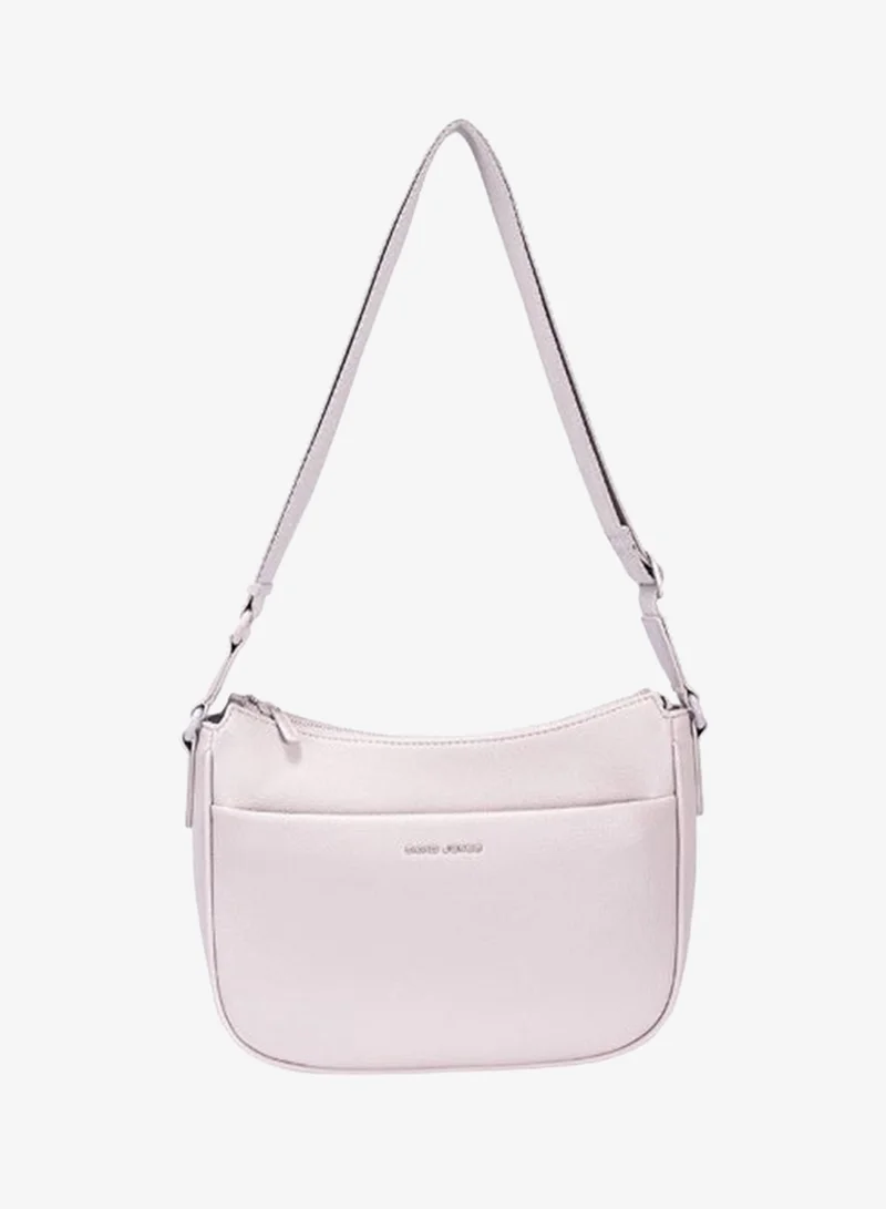 David Jones Dual wear bag for all women model CM8228| Crossbody and shoulder bag with external pockets and adjustable strap| Vegan leather spacious everyday handbag