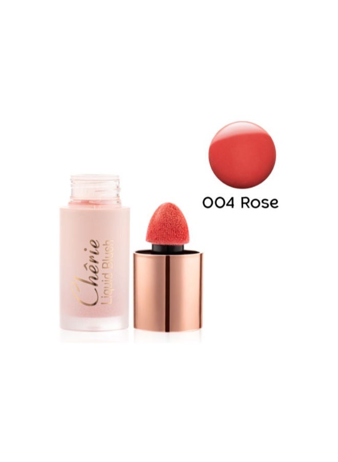 topface Cherie Liquid Blush - 004 Rose - Image 1