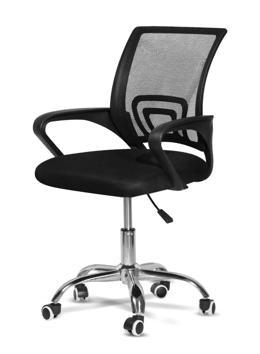 Office Chair Ergonomic Desk Chair Mesh Computer Chair with Lumbar Support Armrest Rolling Swivel Adjustable Task Chair Black