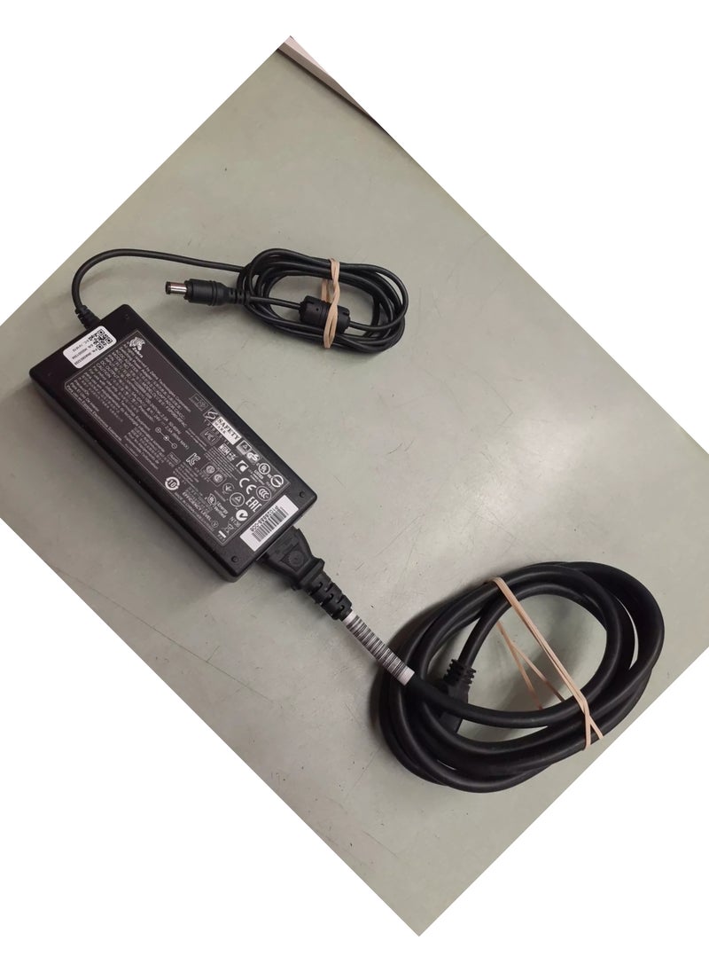 ZEBRA 24V - 2.5Amp AC/DC Power Adapter for Barcode Printer Compatible with TVS RP3160 Thermal Reciept Printer(Black)  - Image 2