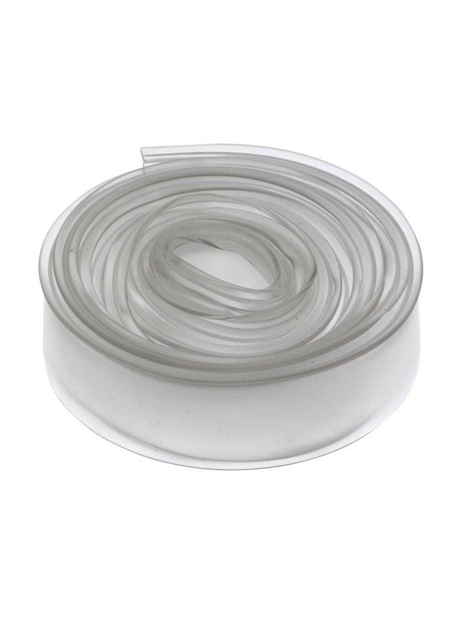 88704 Rubber Shower Door Seal, Clear, 58'' x 38''