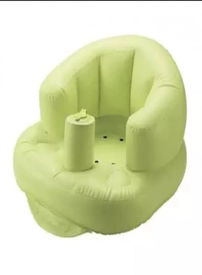 Olpad حوض استحمام ناعم للأطفال من أولباد ومقعد أرضي/أريكة/كرسي مع مضخة نفخ مدمجة (حوض استحمام ناعم للأطفال من اليابان) - Image 3