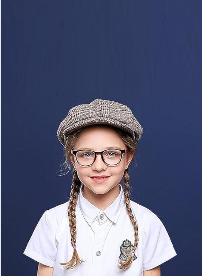 Anti Blue Light Blocking Glasses Kids Anti Glare Eyestrain UV TV Phone Children Silicone Safety Eyewear for 3-12 year Boys Girls
