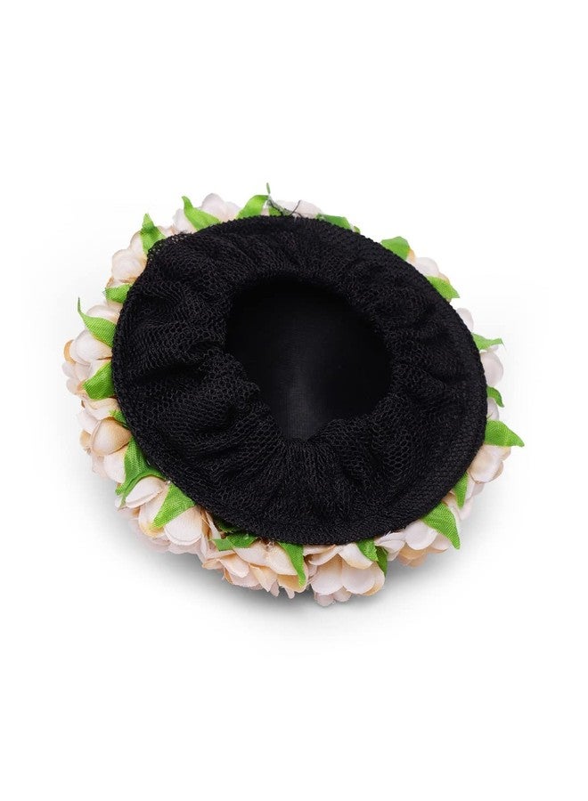 Mahi Beautiful Artificial Hair Flower South Indian Veni Gajra Bun Making Hair Accessories for Women Pack of 1 - Image 4