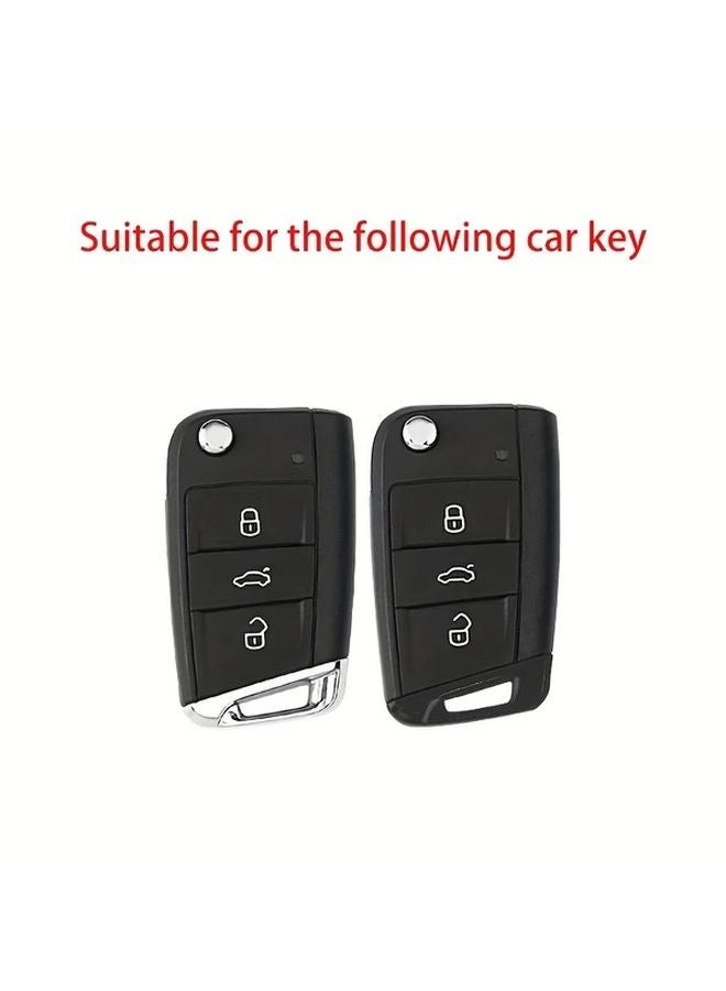 حافظة مفتاح سيارة TPU خضراء لـ VW Golf 7 Audi Passat Kia Sportage - Image 5
