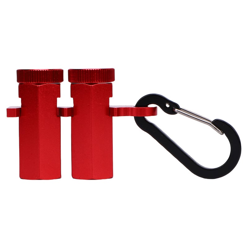 Tall Stair Gauges Framing Jig with Holder Hook Knobs Stringer Layout Tool Carpentry Squares Circular Saw Rafter Clamps Stops Red - Image 1