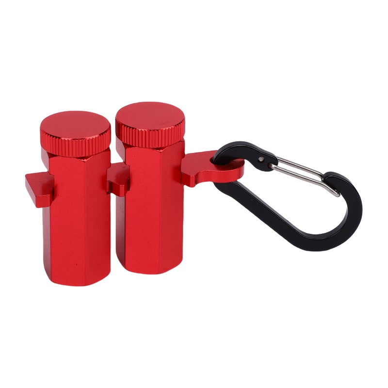 Tall Stair Gauges Framing Jig with Holder Hook Knobs Stringer Layout Tool Carpentry Squares Circular Saw Rafter Clamps Stops Red - Image 2