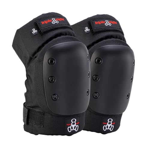Triple Eight KP 22 Knee Pads (Black, Junior) - Image 1