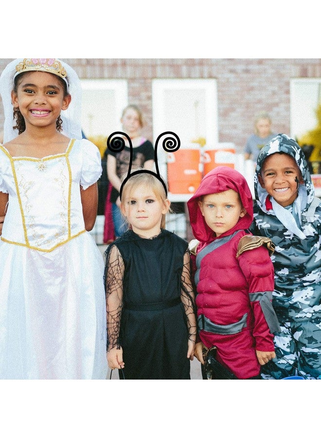 AIEX 2Pcs Butterfly Antenna Headband Butterfly Bug Hair Band Halloween Costume Party Supplies (Black) - Image 4