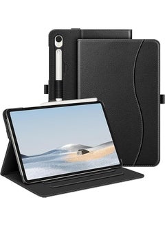 Compatible With Samsung Galaxy Tab S9 11 Case Cover Inch S9 Fe10.9 Protective Case Classic Pu Leather Flip Cover With Pen Holder Slot