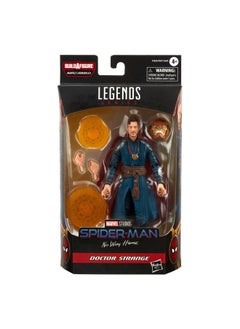 Spider-Man Marvel Legends Series Doctor Strange 6Inch Collectible Action Figure Toy And 4 Accessories And 1 Buildafigure Part(S), Multicolor  - Image 3
