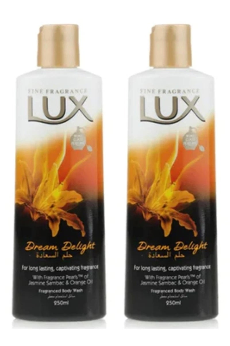 لوكس جل الاستحمام لوكس دريم ديلايت 2*250 مل (عبوة من قطعتين) - Image 1
