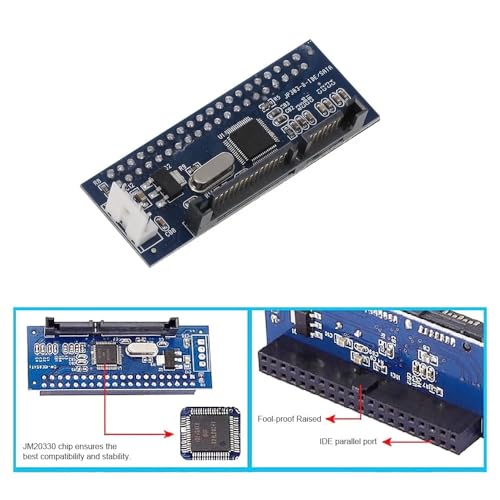 NFHK IDE/PATA 40Pin Disk to SATA Female Converter Adapter PCBA for Desktop 3.5" Hard Disk Drive - Image 5