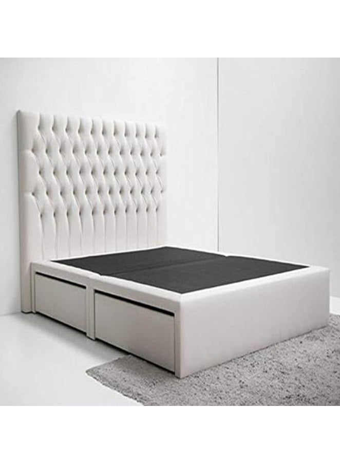 Ripple FURNITURE King-Size Bed With Inbuilt Drawers (180Cm X 200Cm) No Mattress  - Image 3