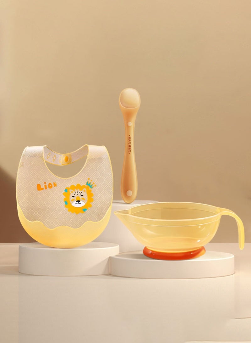 اعاره وعاء بلاستيكي للأطفال، وملعقة وزجاجة، ومجموعة ملاعق، أوعية غير قابلة للكسر للأطفال بفوهة مفتوحة، لوازم تغذية الأطفال الصغار، آمنة للاستخدام في الميكروويف وغسالة الأطباق، خالية من مادة BPA، أطباق عشاء للأطفال - Image 4
