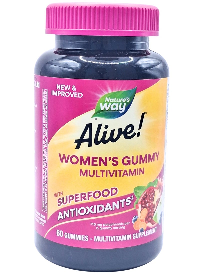 Alive Womens Mv Gummy 60'S