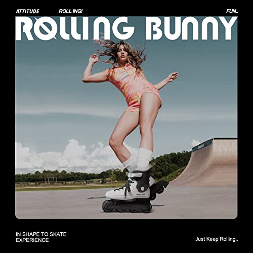 RollingBunny Inline Skates for Women Girls - Adult Inline Skates for Outdoor and Indoor, with Durable Outer Shell and Ankle Support, ABEC-7 Bearings, Solid and Comfortable - Image 5