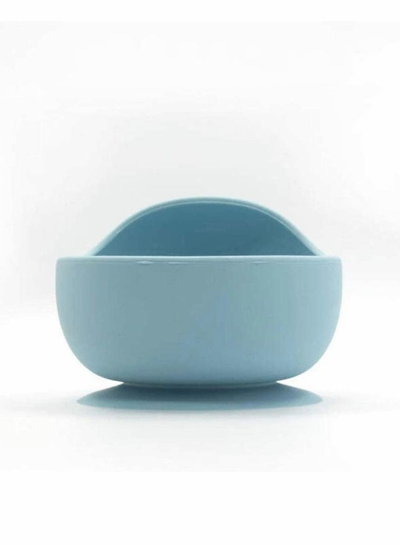 Excefore Baby Suction Bowl with Wooden Spoon, Stay Put Food Grade Silicone BPA Free Feeding Bowls Strong Dinner Storage for Weaning - Image 3