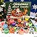 WUJYLY Christmas Slime Kit Slime Party Favors for Kids Xmas Stickers Charms Christmas Stocking Stuffers for Kids Super Soft NonSticky DIY Surprise Slime for Girls Boys - Image 4