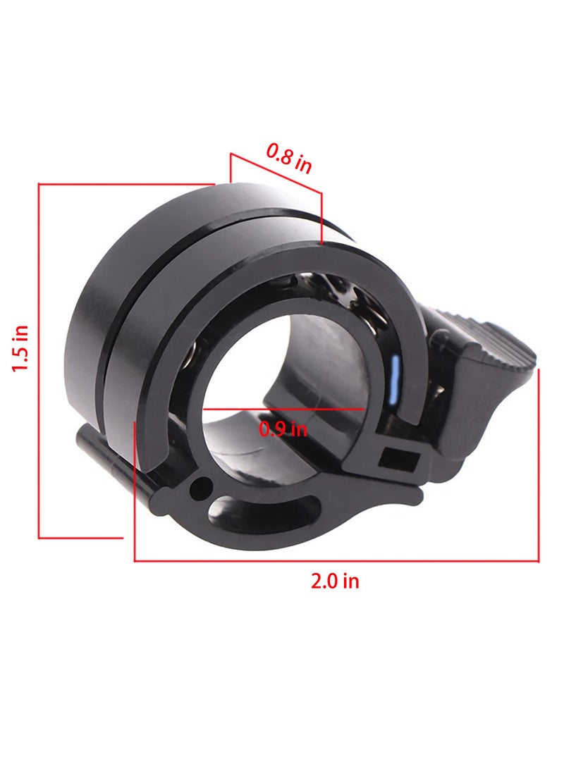 Aluminum Bicycle Bell with Loud Clear Sound for Adults and Kids, Fits 22mm Handlebars - Image 2