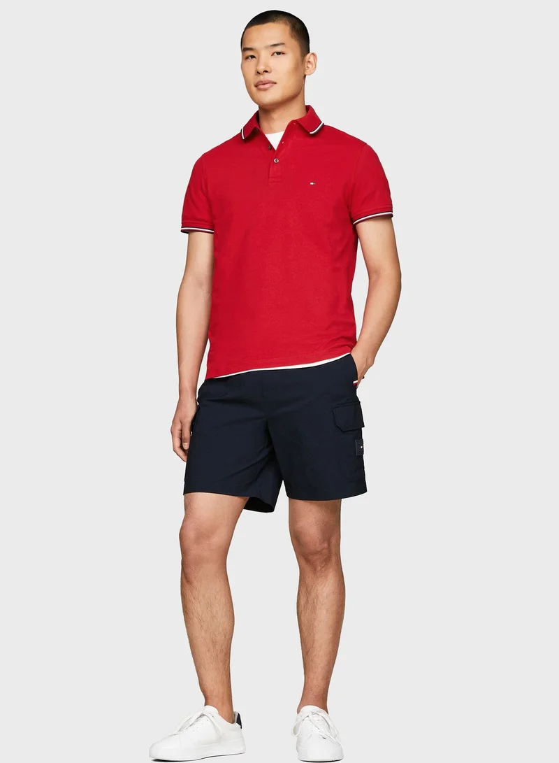 TOMMY HILFIGER 1985 Tipped Slim Fit Polo