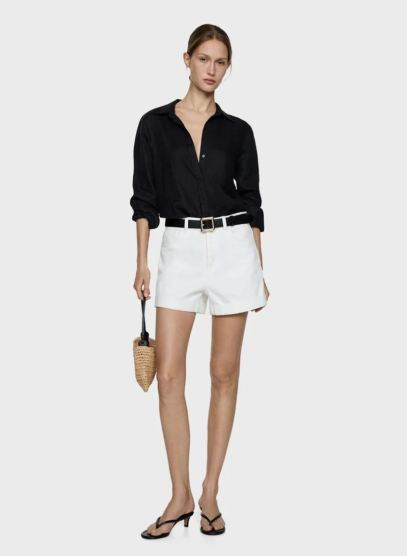 مانجو High Waist Shorts