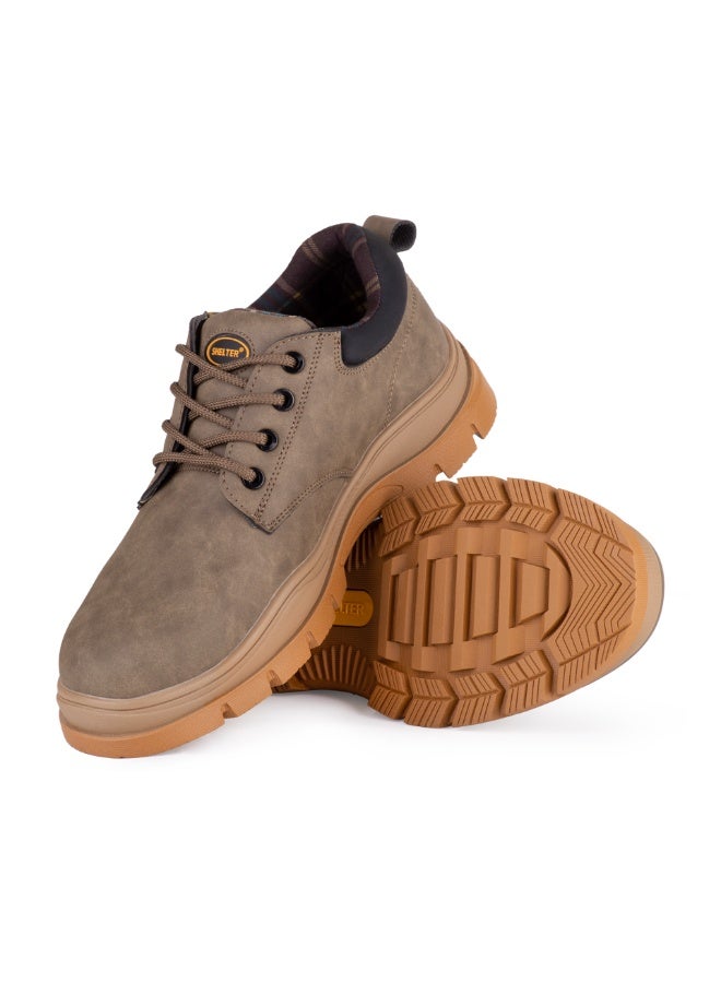 SHELTER SH-691 Lightweight Safety Shoes with Flyknit Upper, Rubber Sole, Composite Toe Cap, Breathable Mesh Lining - Image 4