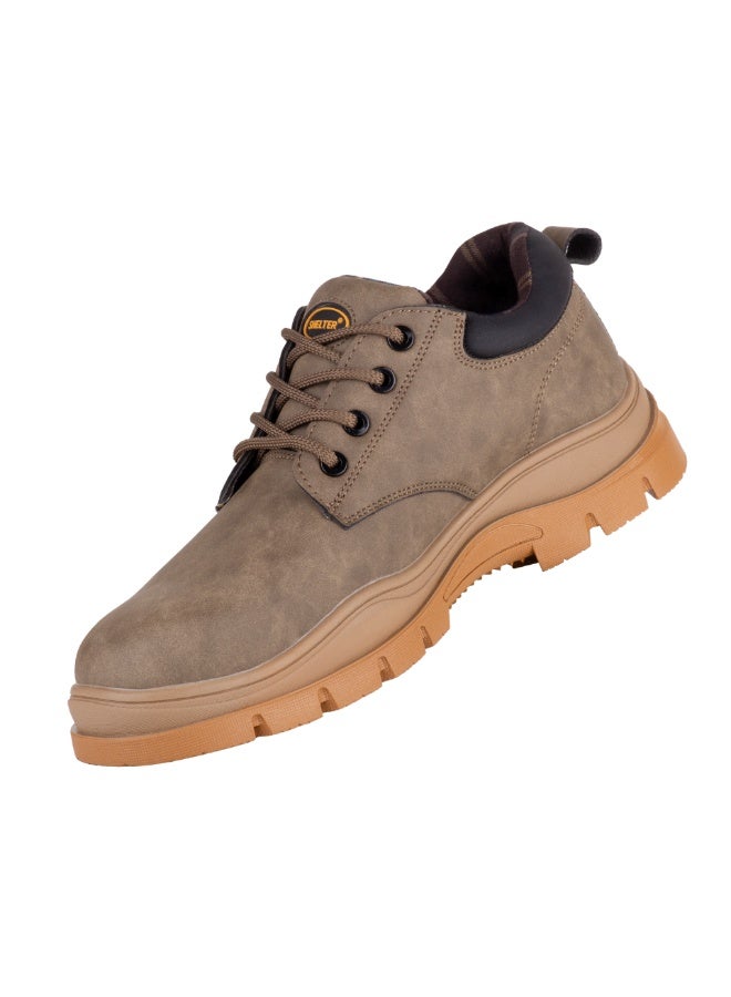 SHELTER SH-691 Lightweight Safety Shoes with Flyknit Upper, Rubber Sole, Composite Toe Cap, Breathable Mesh Lining - Image 3