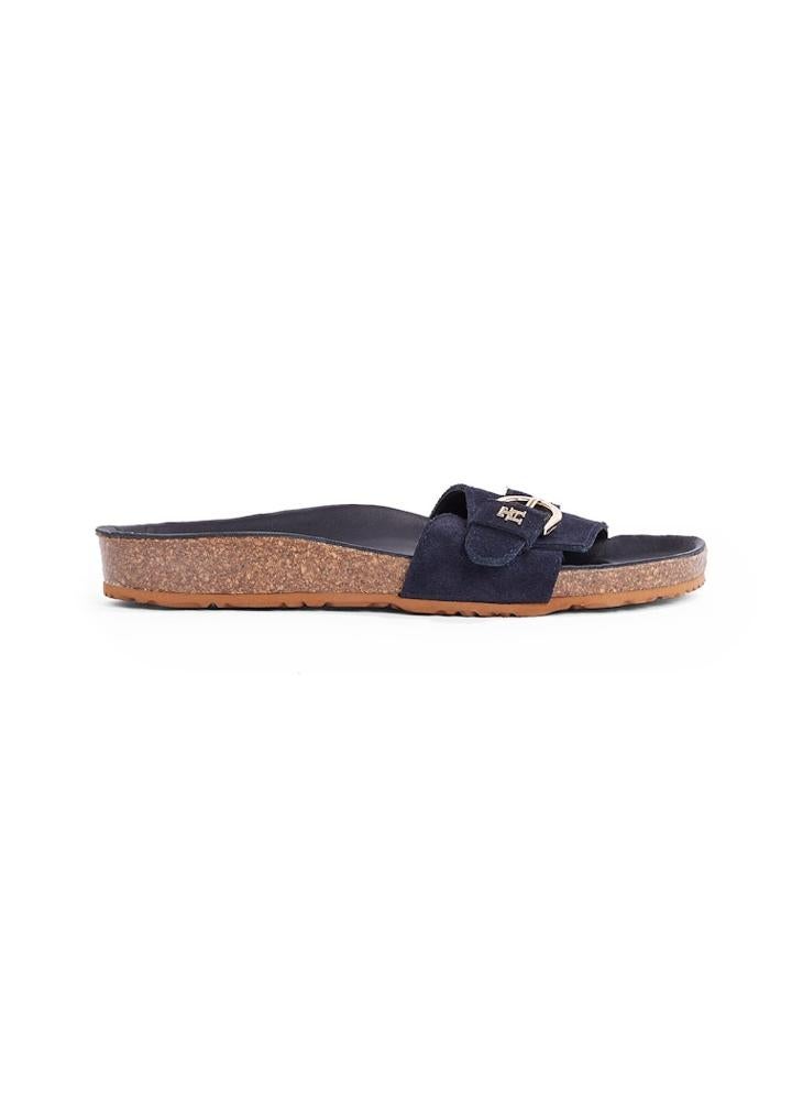 TOMMY HILFIGER Soft Suede Adjustable Mule  - Image 1