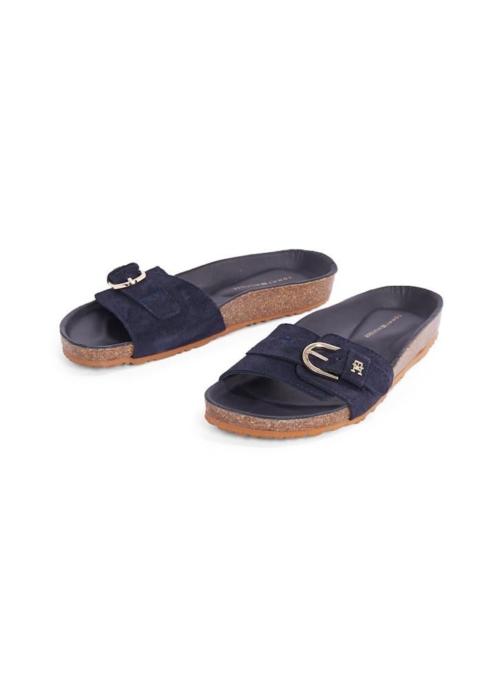 TOMMY HILFIGER Soft Suede Adjustable Mule  - Image 4