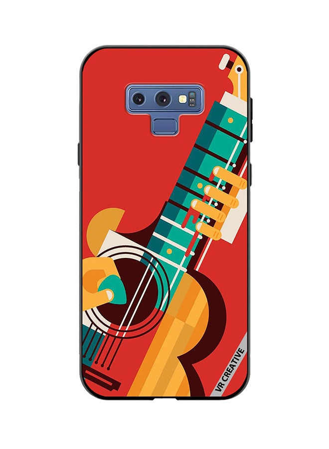 VR CREATIVE Protective Case Cover For Samsung Galaxy Note 9 Guitar Design Multicolour - Image 1
