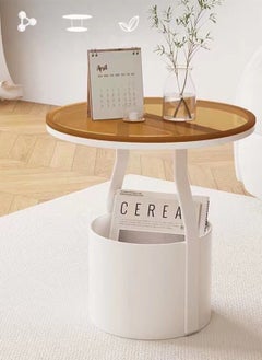 شاربدو Sharpdo طاولة قهوة على طراز Nordic Ins وطاولة جانبية صغيرة وبسيطة مستديرة  - Image 3